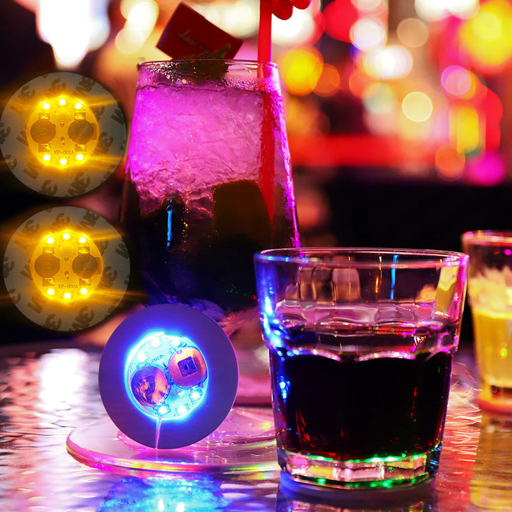 Lisslune | Bottle Light Up Sticky Party Coasters