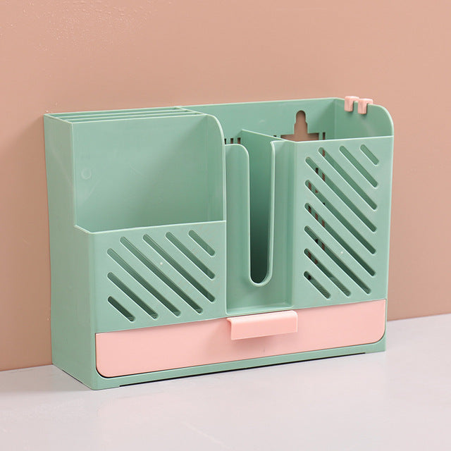 Lisslune | Wall-Mounted Kitchen Cutlery Drainer Storage