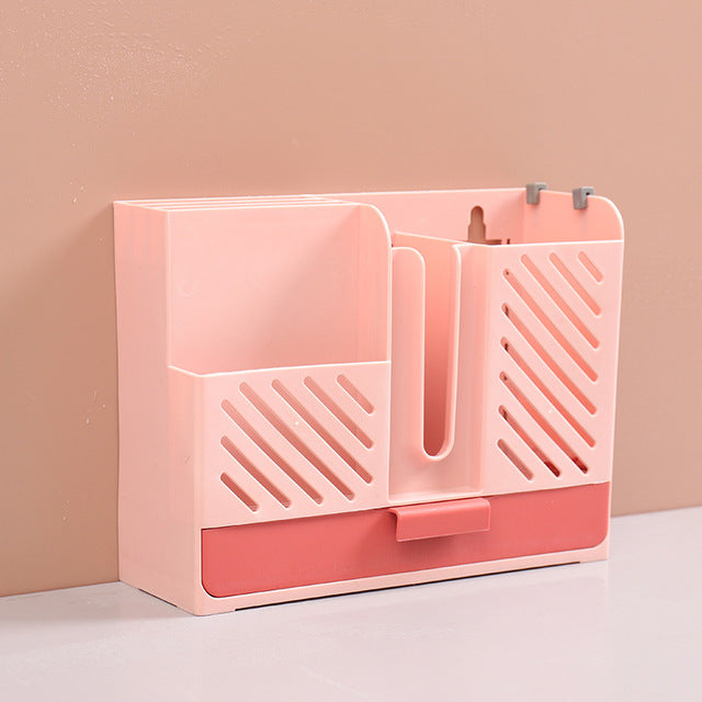 Lisslune | Wall-Mounted Kitchen Cutlery Drainer Storage