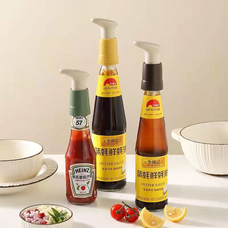Lisslune | Seasoning Bottle Easy Dispenser Pump