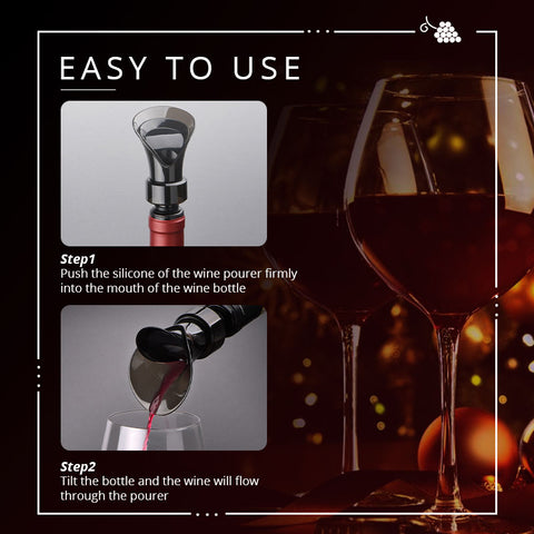 Lisslune | 2in1 Wine Stopper Decanter
