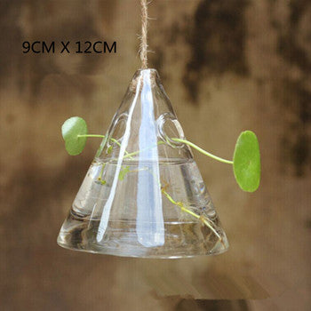 Lisslune | Hanging lamp glass vase