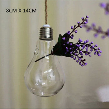 Lisslune | Hanging lamp glass vase