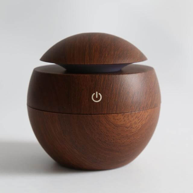 Lisslune | Mini Portable USB Wooden Aromatherapy Air Humidifier