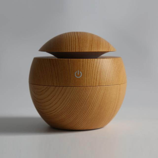 Lisslune | Mini Portable USB Wooden Aromatherapy Air Humidifier