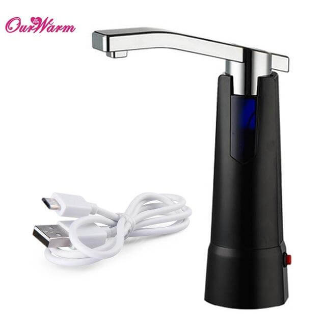 Lisslune | Easy Pump Water to the Bottle Electric Water Dispenser with Rechargeable Battery