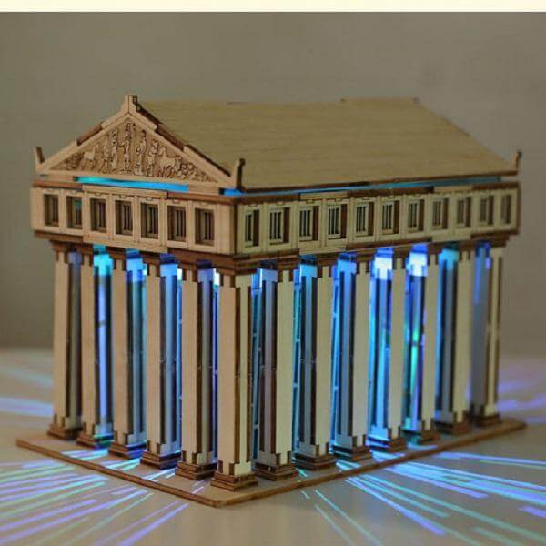 Lisslune | Wooden Solar Temple of Zeus