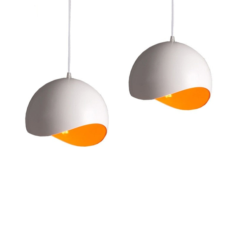 Lisslune | Modern Aluminum Eggshell Nordic Pendant Lamp