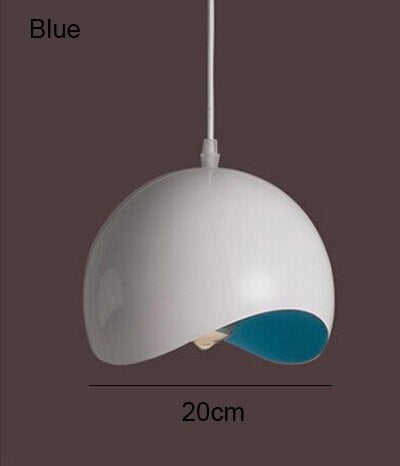 Lisslune | Modern Aluminum Eggshell Nordic Pendant Lamp