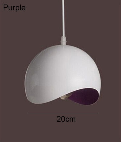 Lisslune | Modern Aluminum Eggshell Nordic Pendant Lamp