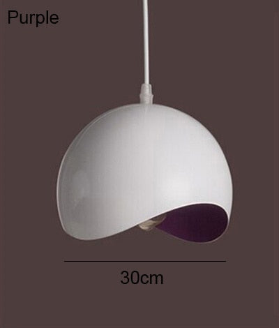 Lisslune | Modern Aluminum Eggshell Nordic Pendant Lamp