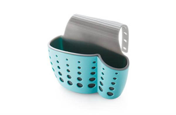 Lisslune | Useful Suction Cup Sink Shelf Soap Rack Kitchen