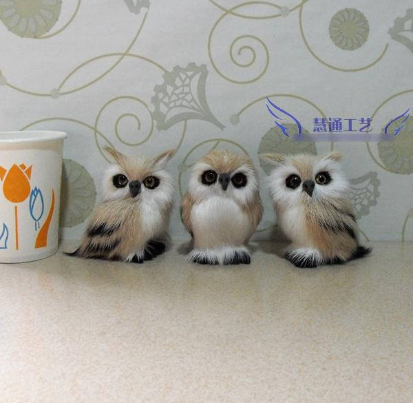 Lisslune | Hand-made Cute Owl Toy Craft