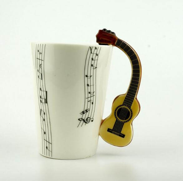 Lisslune | Guitar Style Ceramic Mug