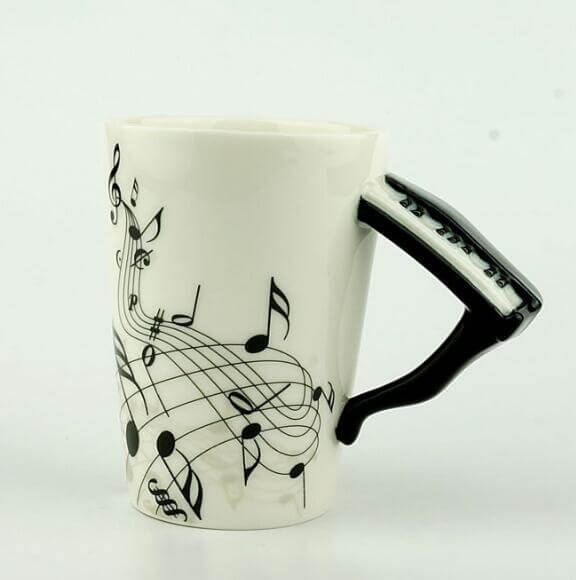 Lisslune | Guitar Style Ceramic Mug