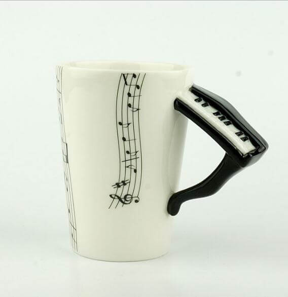 Lisslune | Guitar Style Ceramic Mug