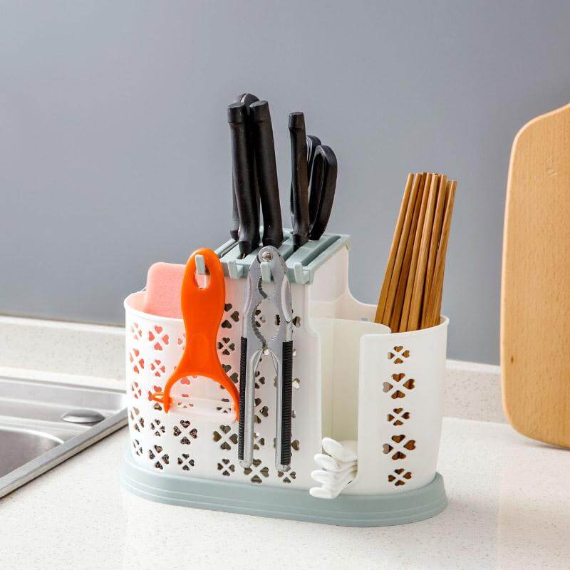 Lisslune | Kitchen Chopsticks Cage Spoon Storage Box