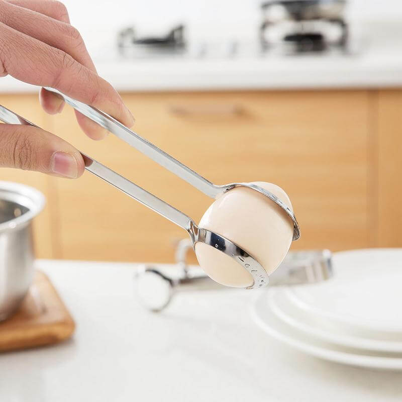 Lisslune | 2pcs/lot Creative Stainless Steel Egg Clip