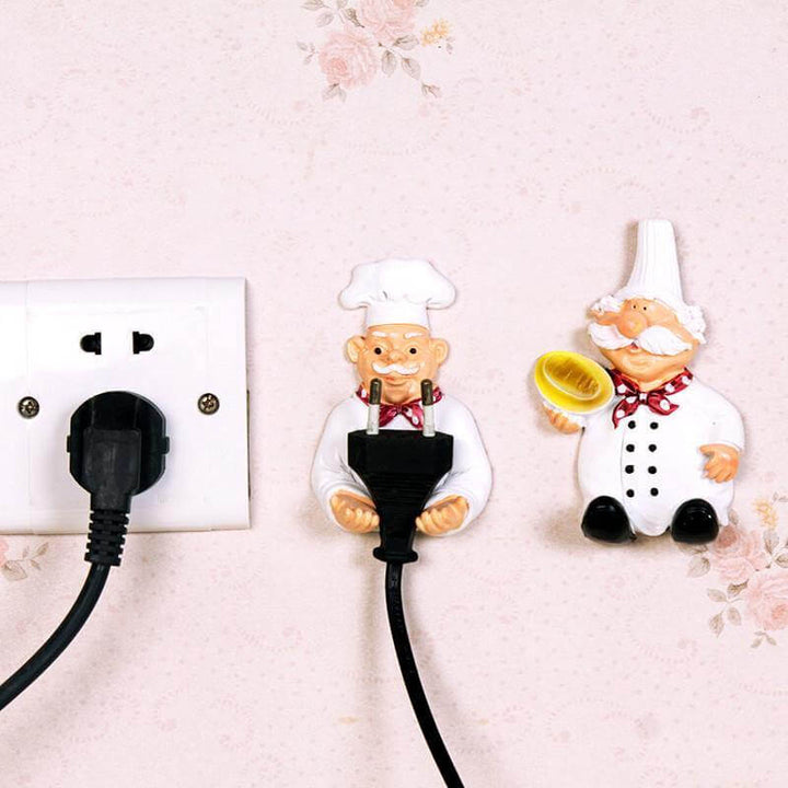 Lisslune | 2pcs/lot Cute Self Adhesive Wall Plug Hanger