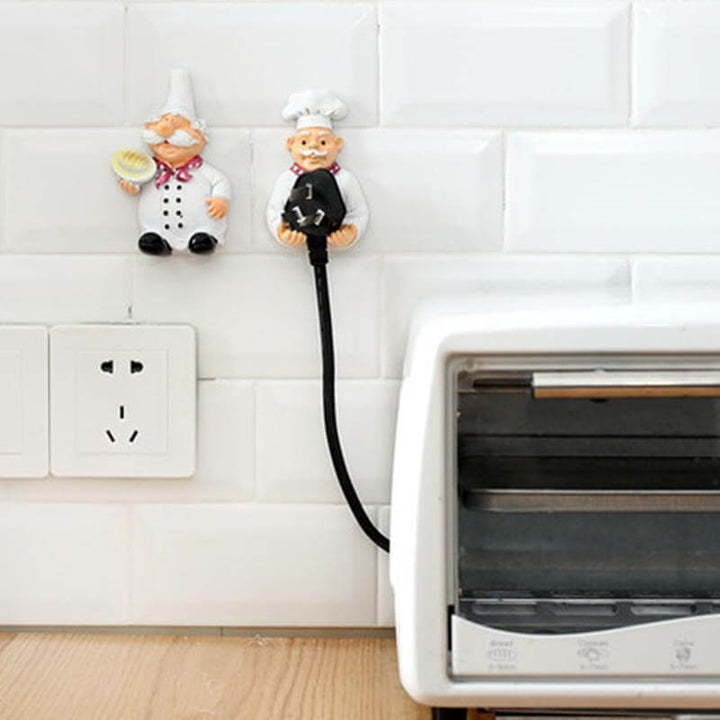 Lisslune | 2pcs/lot Cute Self Adhesive Wall Plug Hanger