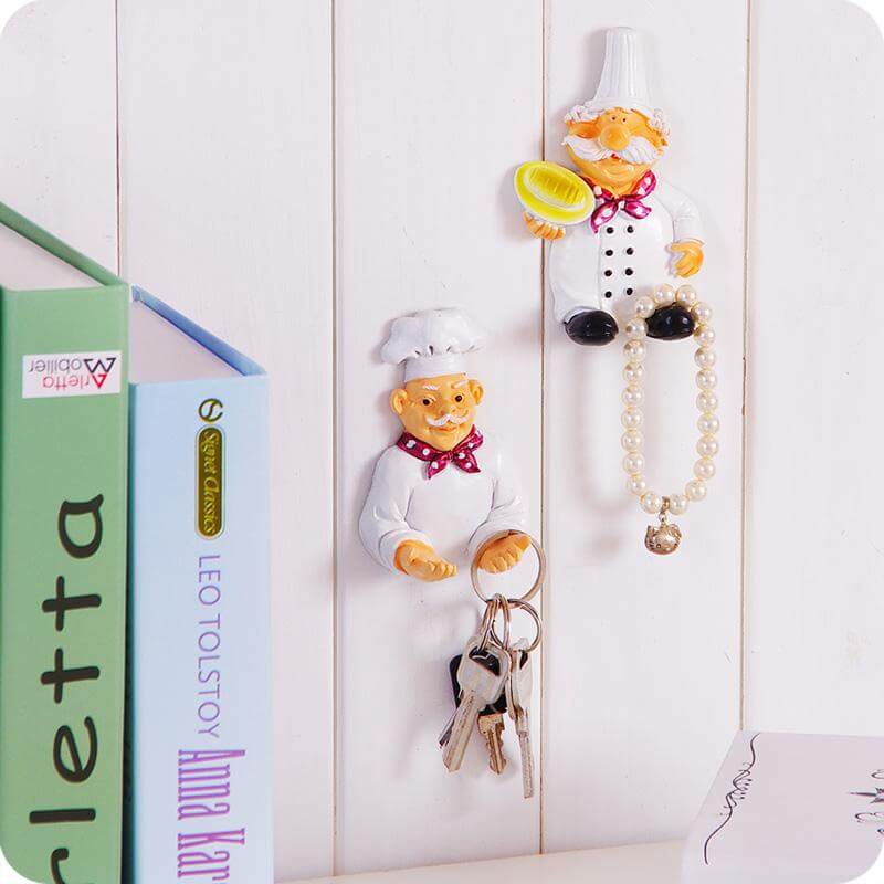 Lisslune | 2pcs/lot Cute Self Adhesive Wall Plug Hanger