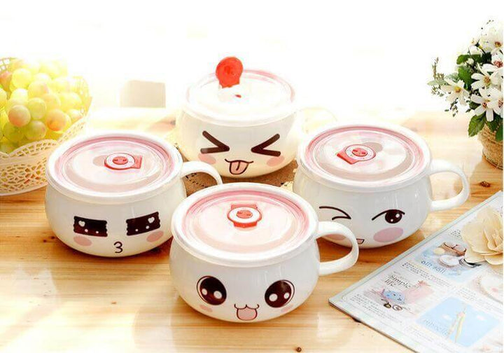 Lisslune | Lovely Instant Noodles  Porcelain Bowls
