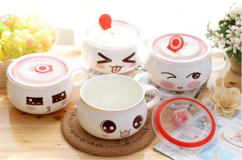 Lisslune | Lovely Instant Noodles  Porcelain Bowls
