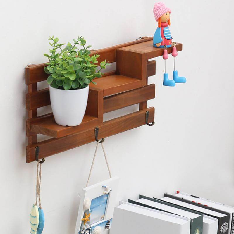 Lisslune | Handmade Wood Boxes Shelf Organizer