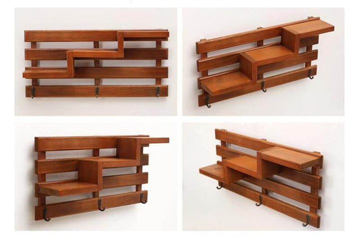 Lisslune | Handmade Wood Boxes Shelf Organizer