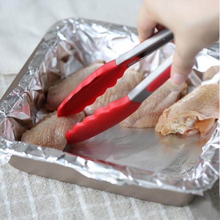 Lisslune | Silicone Mini Food Tong Cooking Clip