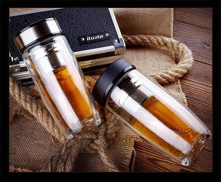 Lisslune | Double Insulated Glass Bottle