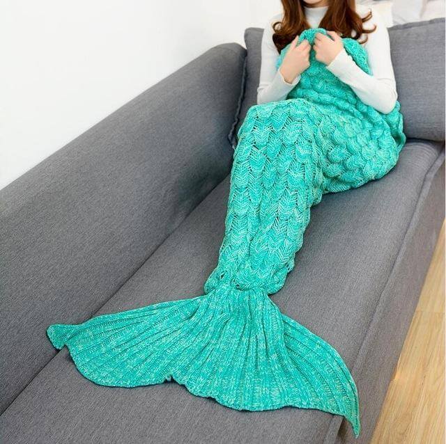 Lisslune | Handmade Mermaid Sleeping Blanket