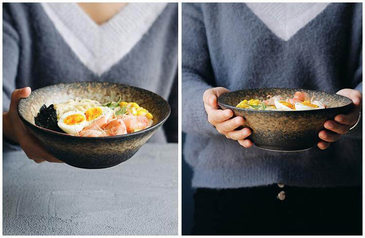 Lisslune | Japan Style Creative Home Kitchen Vintage Ceramic Bowls