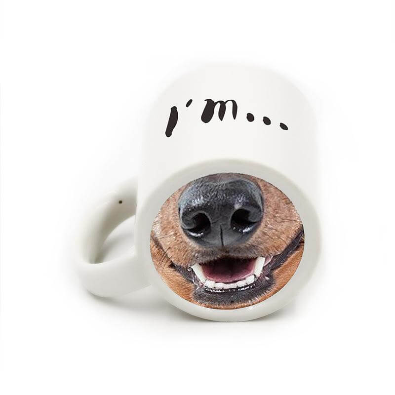 Lisslune | Ceramic Dog Nose Coffee Mug