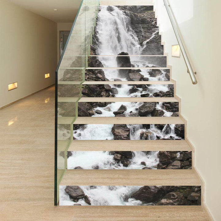Lisslune | 3D Stair Waterfall Sticker