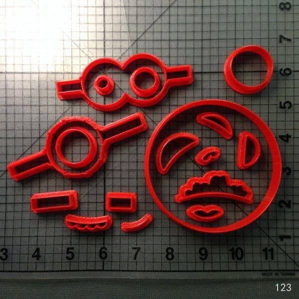 Lisslune | 3D Printed Cookie Cutter Set For Cake Decorating
