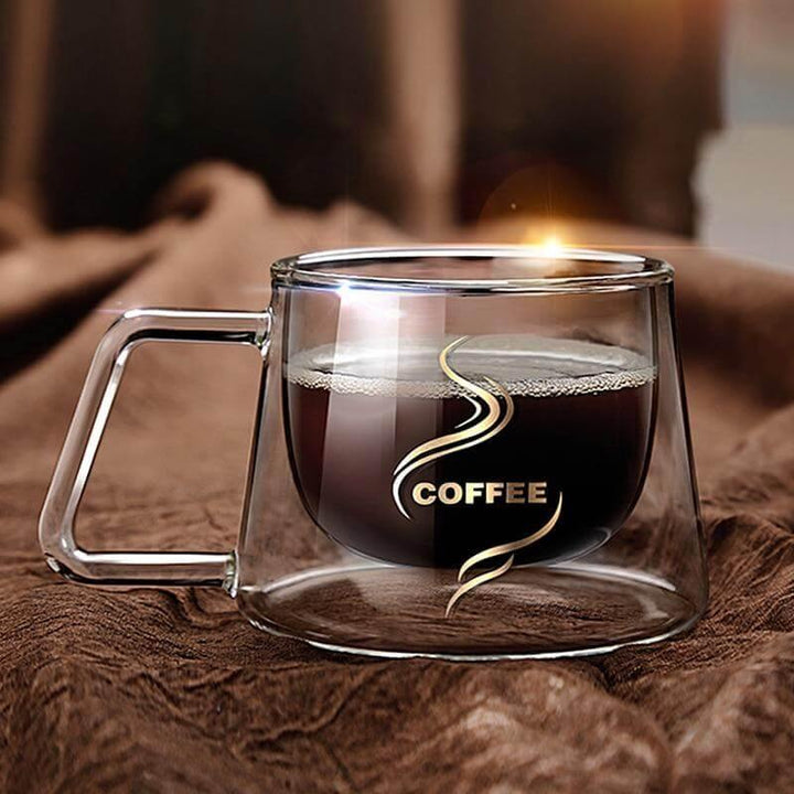 Lisslune | Double Glass High Temperature Coffee Cup
