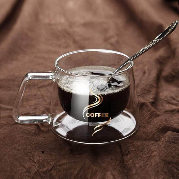 Lisslune | Double Glass High Temperature Coffee Cup
