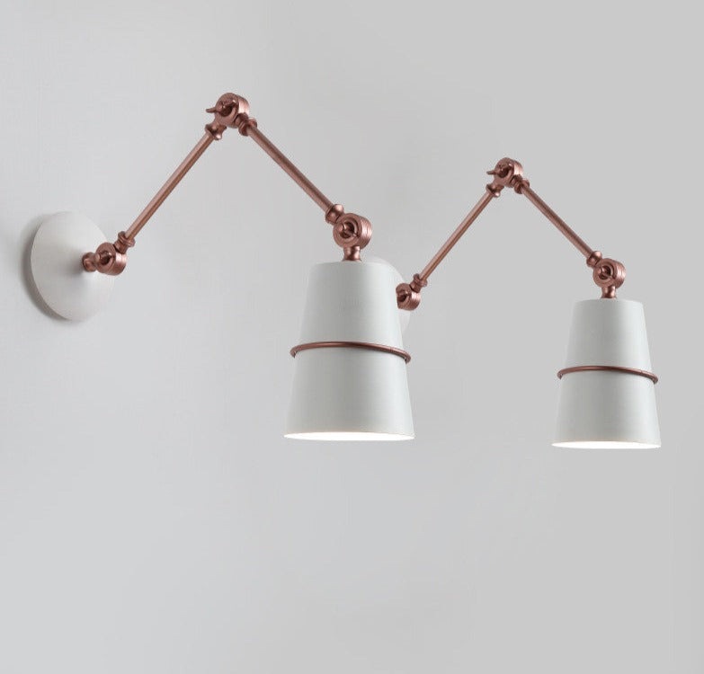 Lisslune | Nordic Iron Swing Long Arm Modern Wall Lamp
