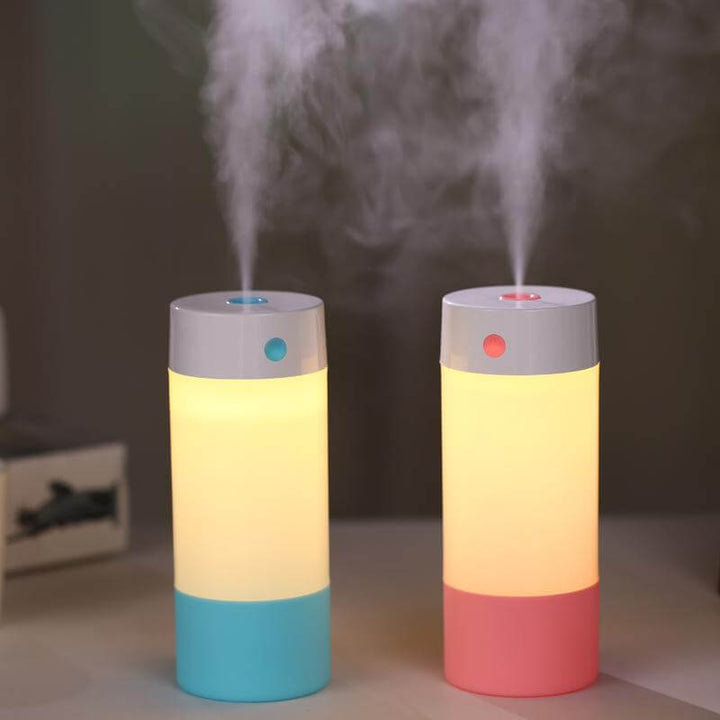 Lisslune | Ultrasonic Air Humidifier with light for Home and Car