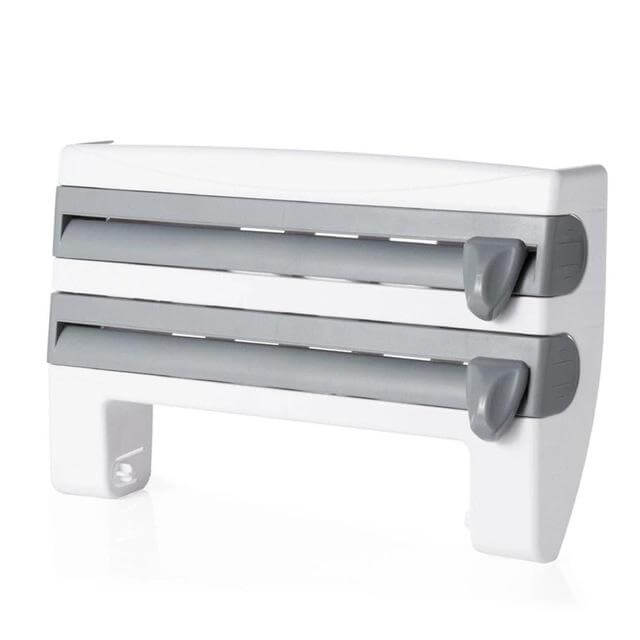 Lisslune | Plastic Refrigerator Cling Film Storage Organizer
