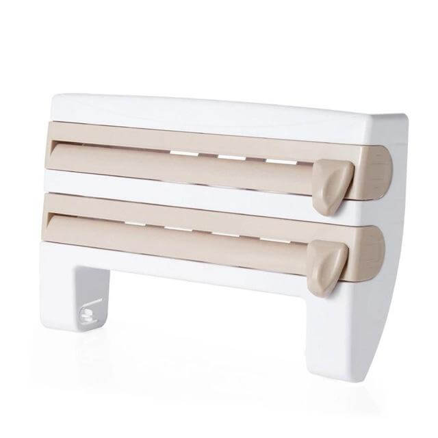Lisslune | Plastic Refrigerator Cling Film Storage Organizer