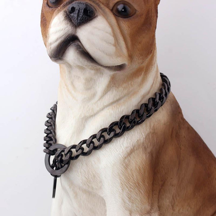 Lisslune | Big Hip Hop Chains Dog Collar 15mm