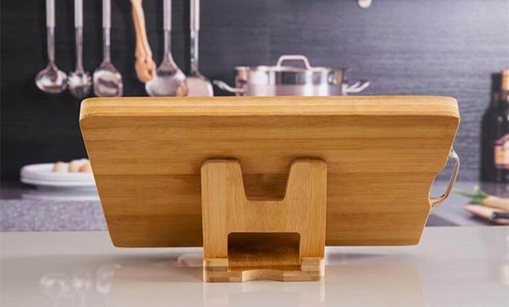 Lisslune | Cutting Board Foldable wooden pot lids holder