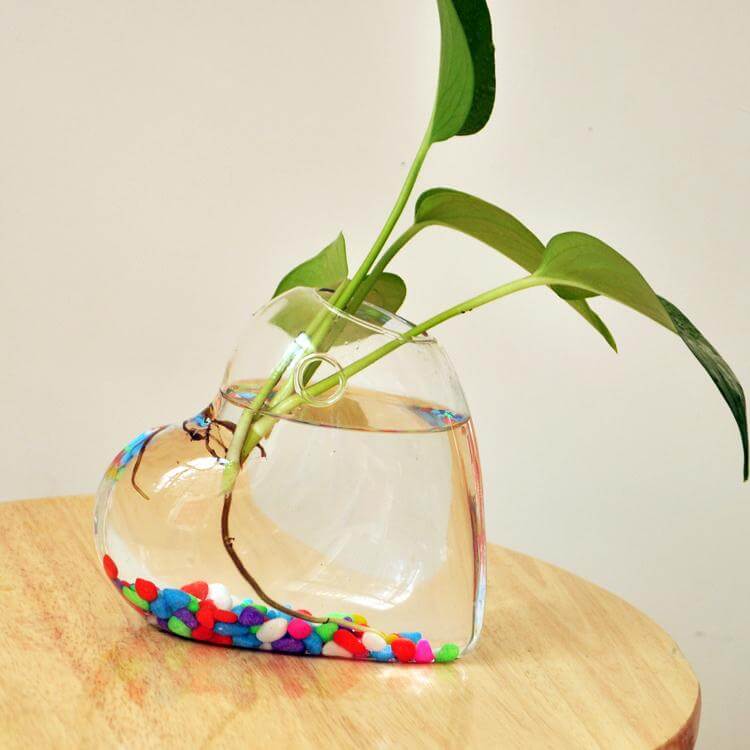 Lisslune | Heart Shaped Flower Vase