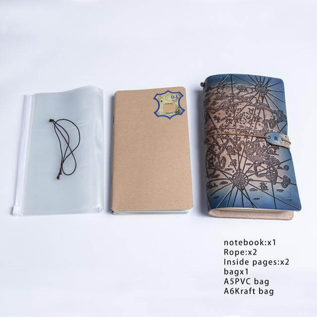 Lisslune | Creative world map book planner