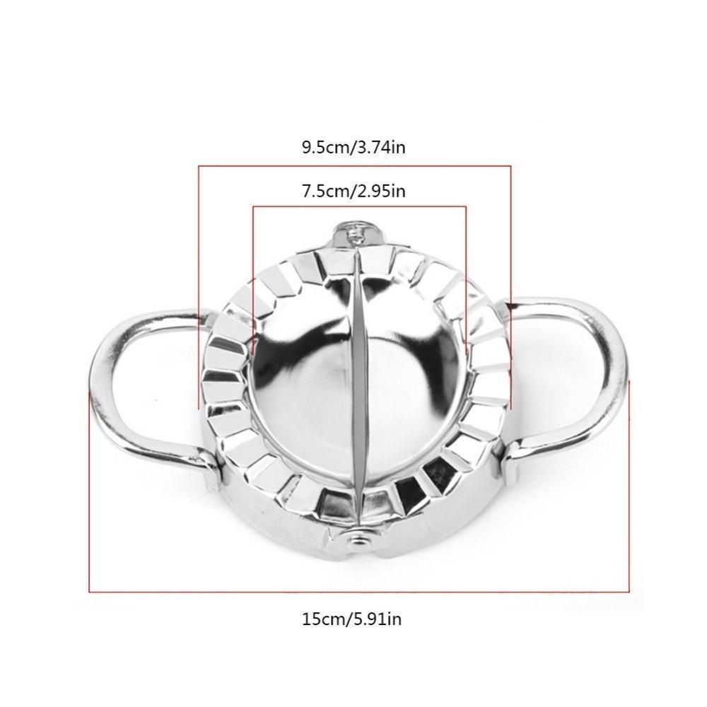 Lisslune | 2PC Stainless Steel Dumpling and Empanada Maker