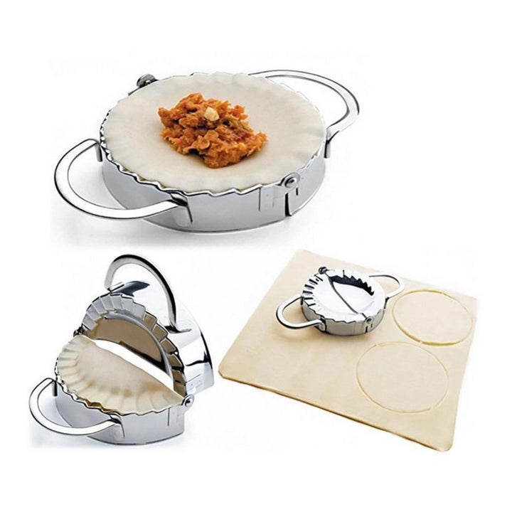 Lisslune | 2PC Stainless Steel Dumpling and Empanada Maker