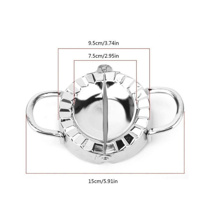 Lisslune | 2PC Stainless Steel Dumpling and Empanada Maker