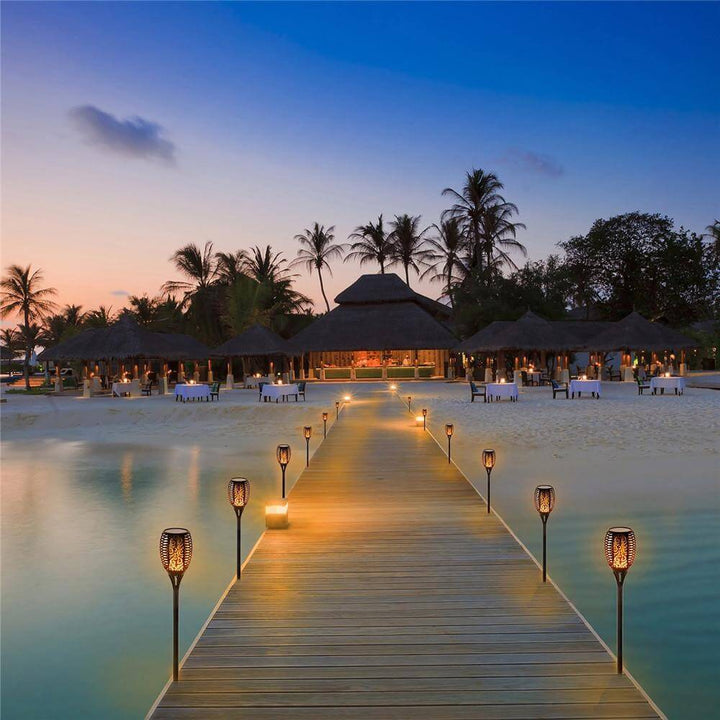 Lisslune | LED Outdoor Flickering Dancing Flames Lights